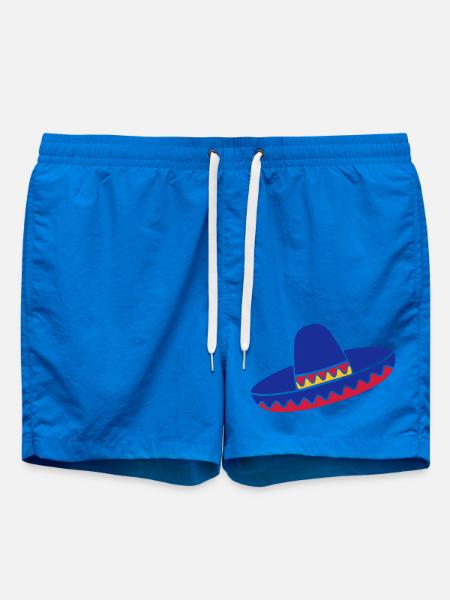 Sombrero Azul de Fiesta - Swim Trunks - cobalt blue