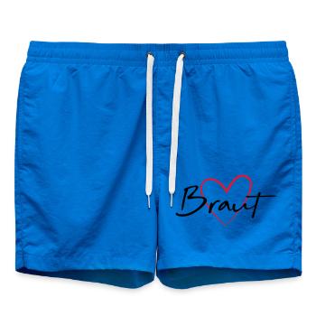Mariée Coeur De vie de garçon - Short de bain - cobalt blue - Devant