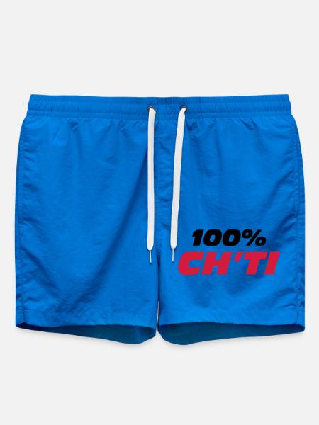 100% Ch'ti - Short de bain - cobalt blue