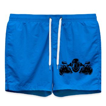 conduire une moto - Short de bain - cobalt blue - Devant