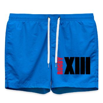 RUBGY XIII - Short de bain - cobalt blue - Devant
