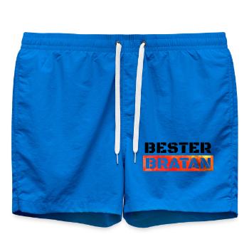 Meilleur copain de Bratan, Digga - Short de bain - cobalt blue - Devant