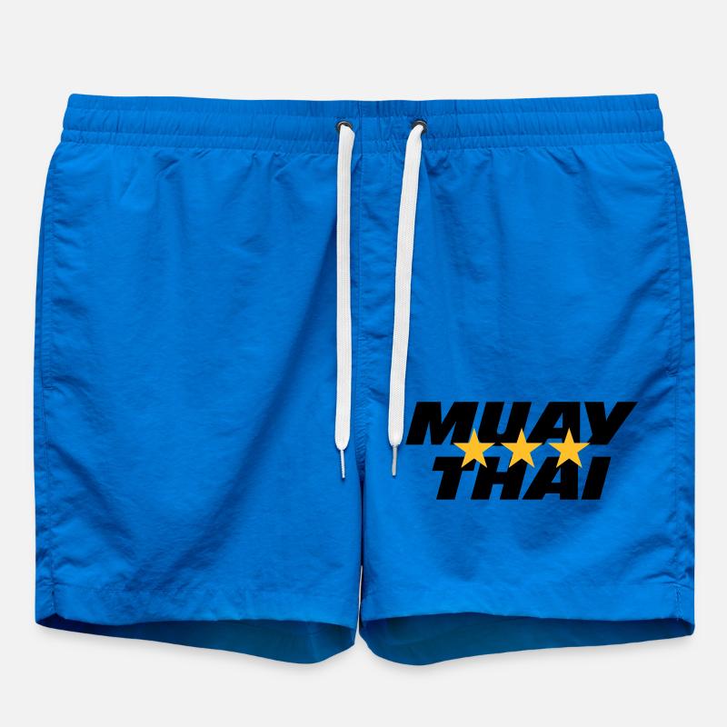 Muay Thai - Badeshorts - Cobalt blue