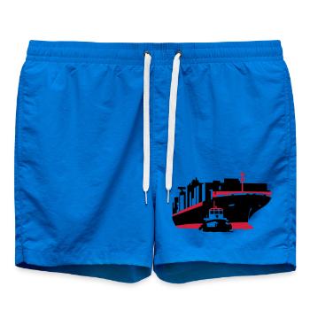 porte-conteneurs - Short de bain - cobalt blue - Devant