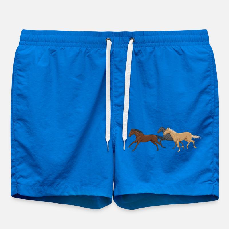 Three Horses - Short de bain - cobalt blue