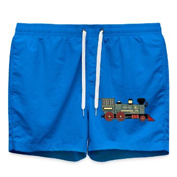 Locomotive à vapeur - Short de bain - cobalt blue - Devant
