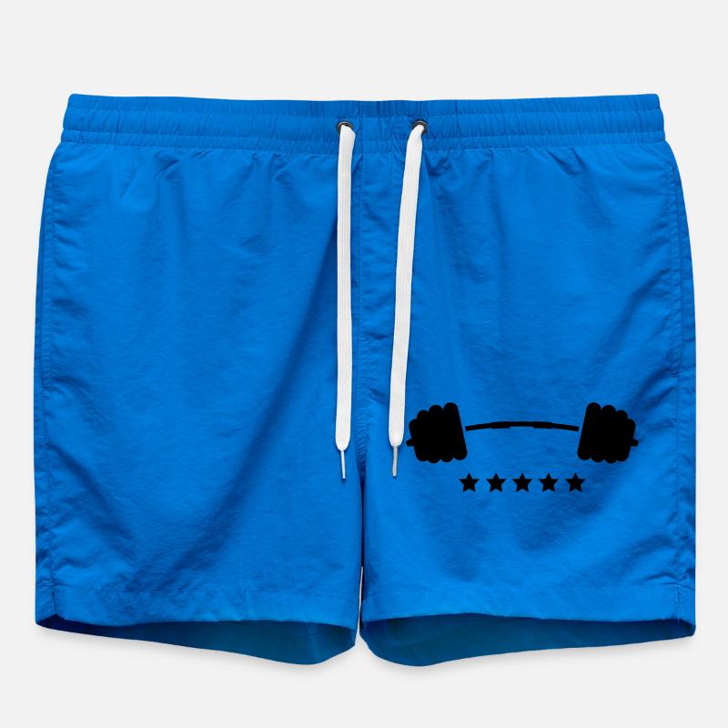 weights - Swim Trunks - cobalt blue