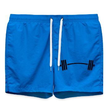 hantel langhantel gebogen - Badeshorts - Cobalt blue - Vorne