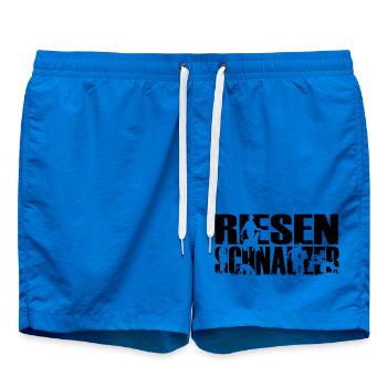 IPO Riesenschnauzer Schutzhund - Badeshorts - Cobalt blue - Vorne