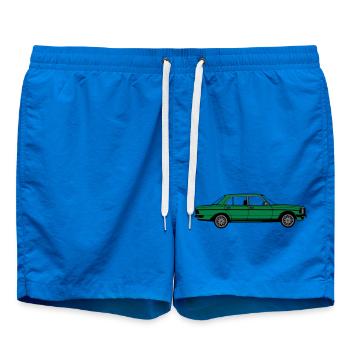 MB W123 ,Youngtimer ,Oldtimer, seitlich ..(25) - Badeshorts - Cobalt blue - Vorne
