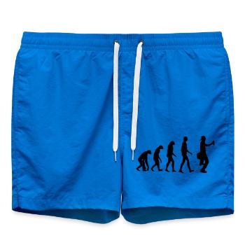 Graffiti / Tag / Writer / Street Art - Badeshorts - Cobalt blue - Vorne