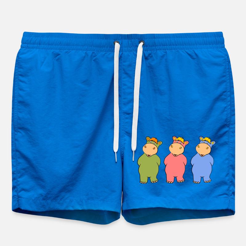 hippo - Short de bain - cobalt blue