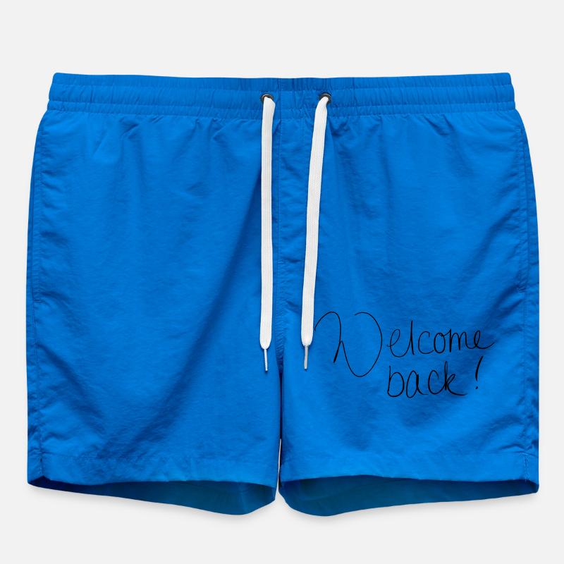 Welcome back! - Swim Trunks - cobalt blue