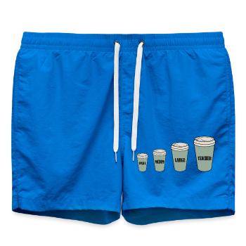 Café du professeur - Short de bain - cobalt blue - Devant