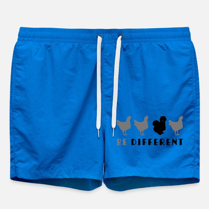 Be Different - Swim Trunks - cobalt blue