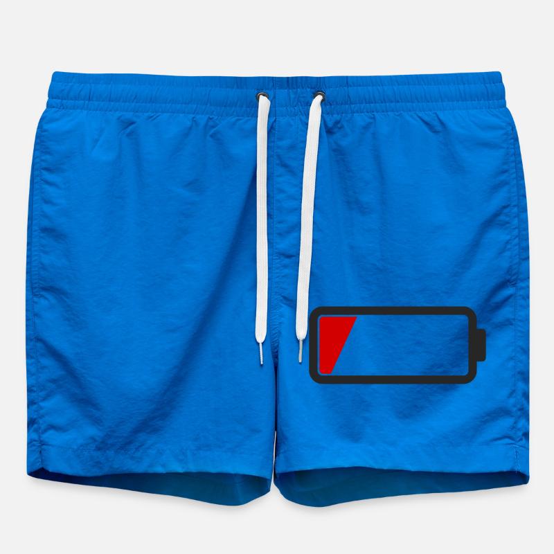 battery empty - Swim Trunks - cobalt blue