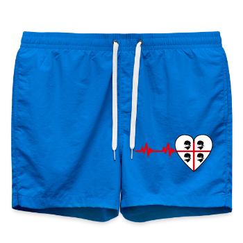 4 Mori Pouls masqué - Short de bain - cobalt blue - Devant