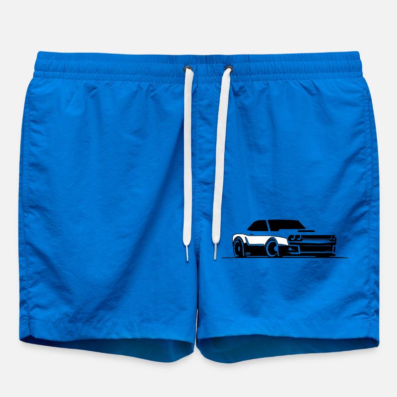Challenger SRT Hellcat - Short de bain - cobalt blue