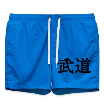 Budo-Bezeichnung für die japanischen Kampfkünste in ka - Badeshorts - Cobalt blue - Vorne