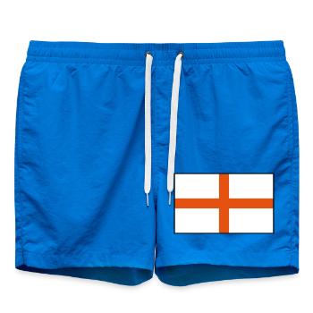 England Flagge 2 - Badeshorts - Cobalt blue - Vorne