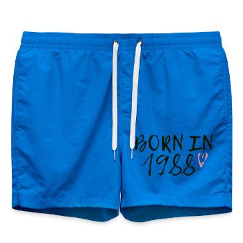 BORN IN1988 - Badeshorts - Cobalt blue - Vorne