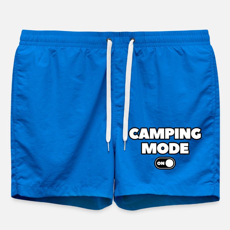 Camping mode on - Short de bain - cobalt blue