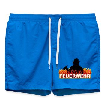 Feuerwehr - Badeshorts - Cobalt blue - Vorne