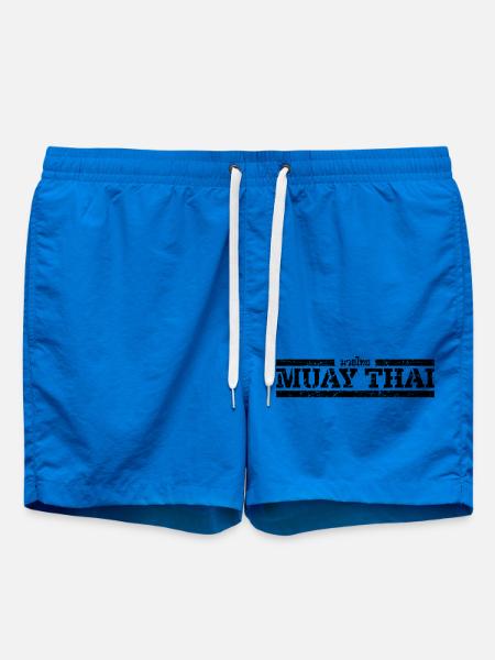 Muay Thai - Swim Trunks - cobalt blue