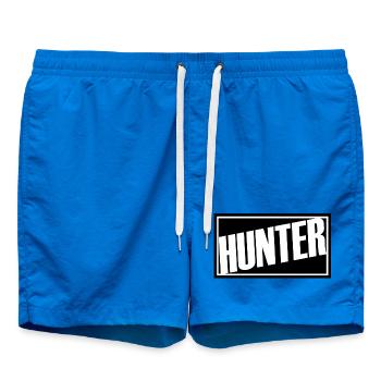 chasseur chasseur chasse meute rouge chasse chasse chien forêt - Short de bain - cobalt blue - Devant