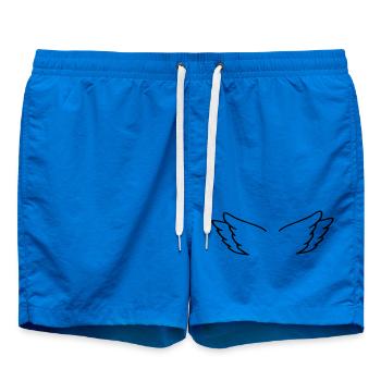 Angel Wings - Swim Trunks - cobalt blue - Front
