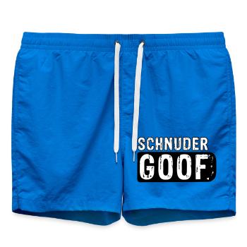 Schnudergoof | Berndeutsch (Vectorgraphic) - Badeshorts - Cobalt blue - Vorne