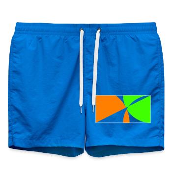 Stay on the ball! - Swim Trunks - cobalt blue - Front