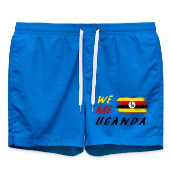nous sommes l'Ouganda - Short de bain - cobalt blue - Devant