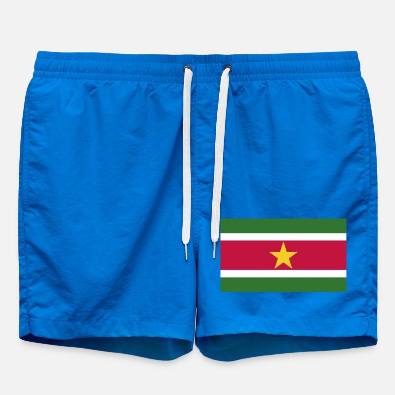Drapeau du Suriname - Short de bain - cobalt blue
