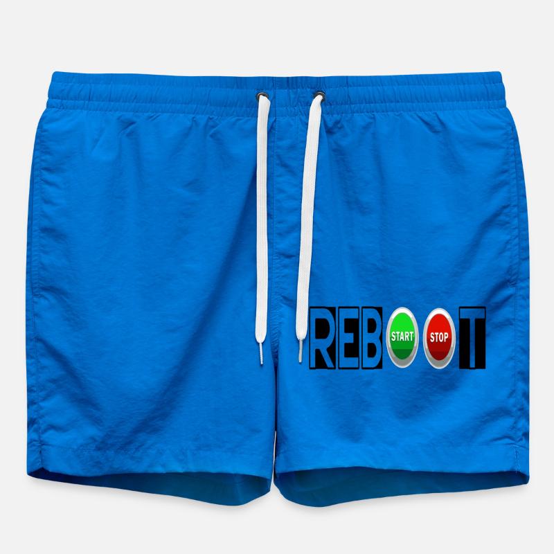REBOOT - Swim Trunks - cobalt blue