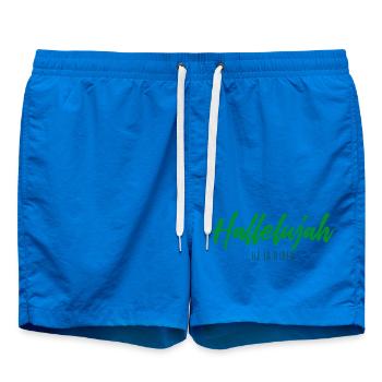 Halleluja - Badeshorts - Cobalt blue - Vorne