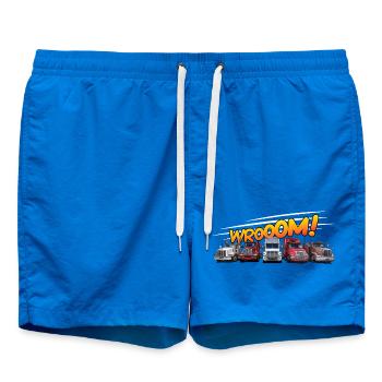 Lastwagen für echte Kerle und große Kinder - Badeshorts - Cobalt blue - Vorne