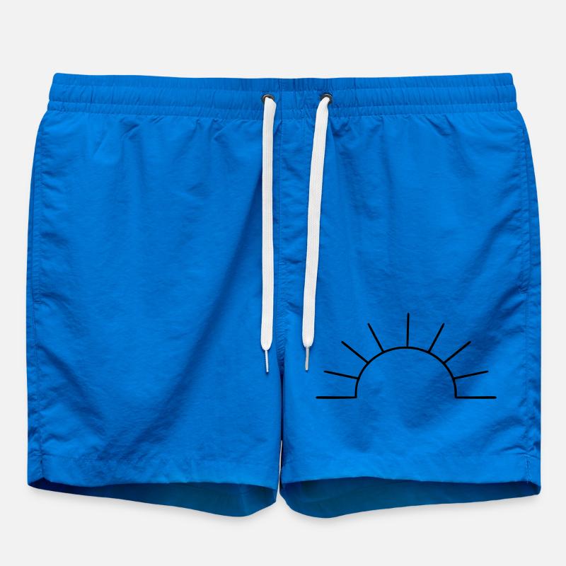 simple sun - Swim Trunks - cobalt blue
