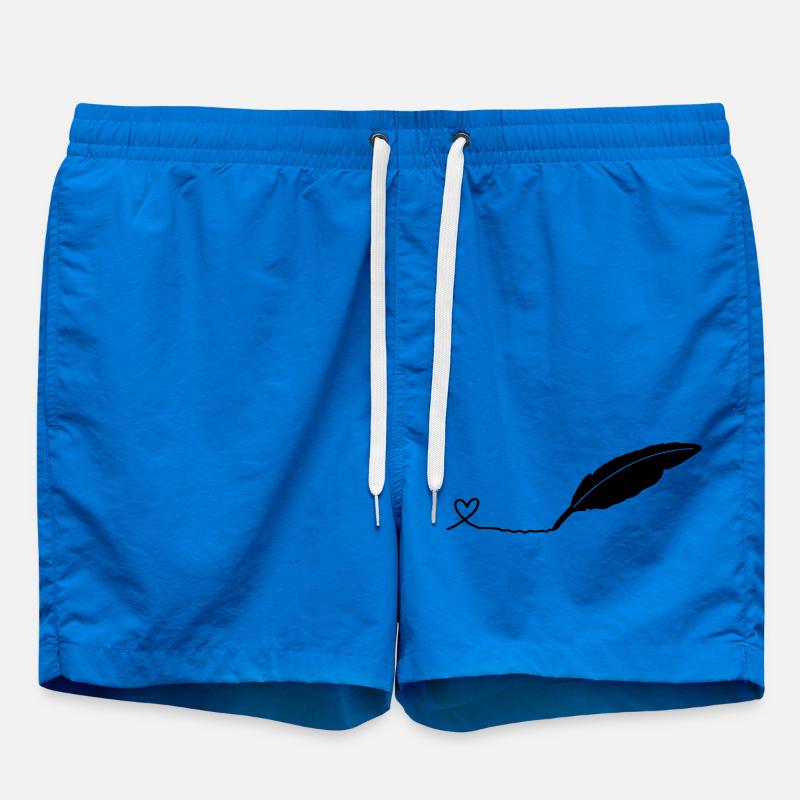 writing pen - Swim Trunks - cobalt blue
