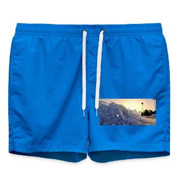 Vague de Plage Nocturne - Short de bain - cobalt blue - Devant