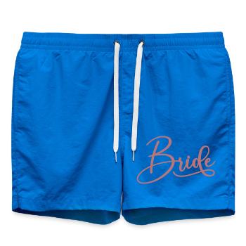 Fiançailles de mariage assorties à la mariée Mariage - Short de bain - cobalt blue - Devant