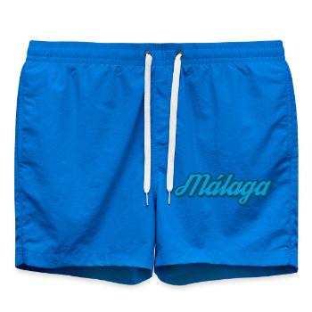 Malaga Coastal Script Bleu - Short de bain - cobalt blue - Devant