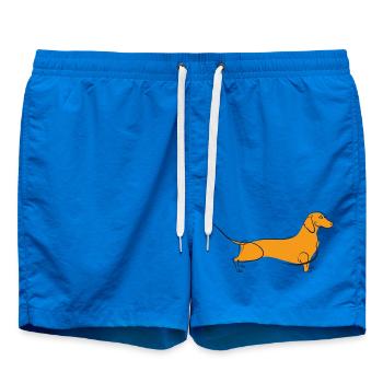 Dackellinie - Badeshorts - Cobalt blue - Vorne