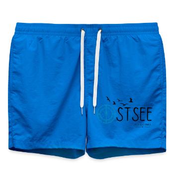 Ostseeliebe - Meerverliebt - Ostsee Shirt - Badeshorts - Cobalt blue - Vorne