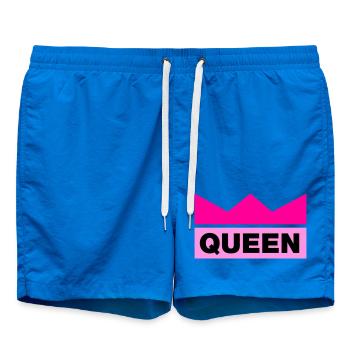 Reine avec couronne / 3 couleurs - Short de bain - cobalt blue - Devant