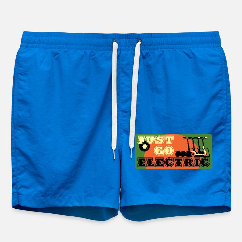 Conducteurs de scooters électriques - Short de bain - cobalt blue
