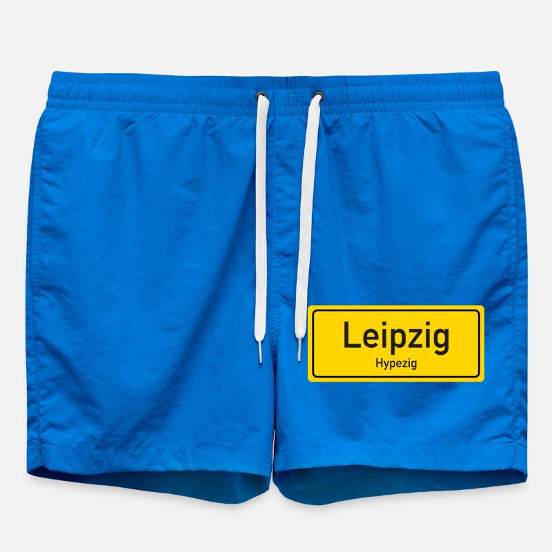 Leipzig place name germany - Swim Trunks - cobalt blue