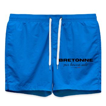 Bretonne pur beurre salé - Breizh - Short de bain - cobalt blue - Devant