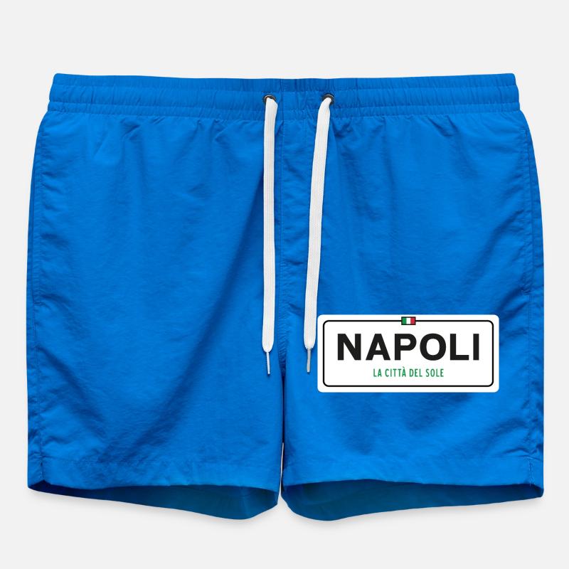 Panneau toponymique Napoli - Short de bain - cobalt blue