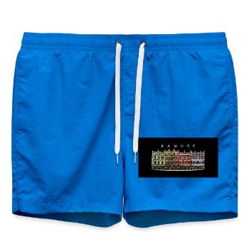 Zamosc, Pologne Dessin du site du patrimoine mondial - Short de bain - cobalt blue - Devant